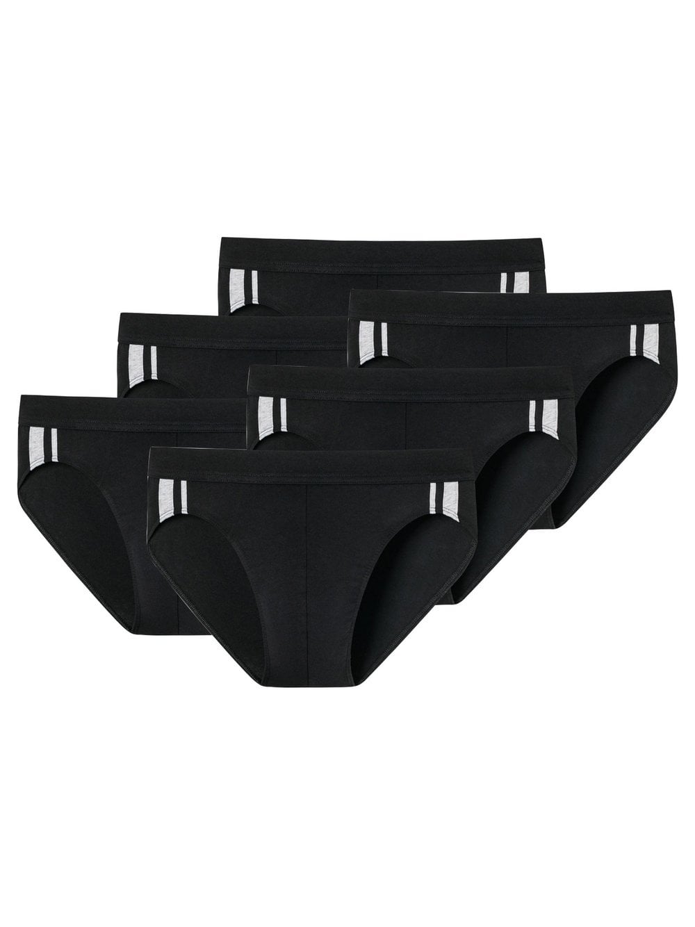 Schiesser Slip 6er Pack Herren schwarz, M Image