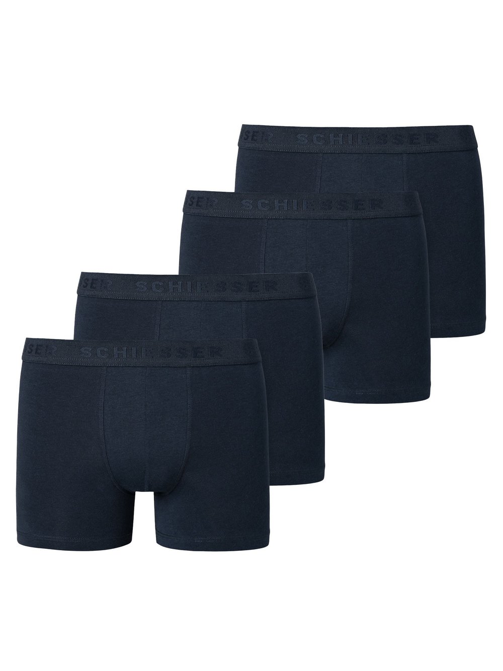 Schiesser Boxershort 4er Pack Jungen blau, S Image