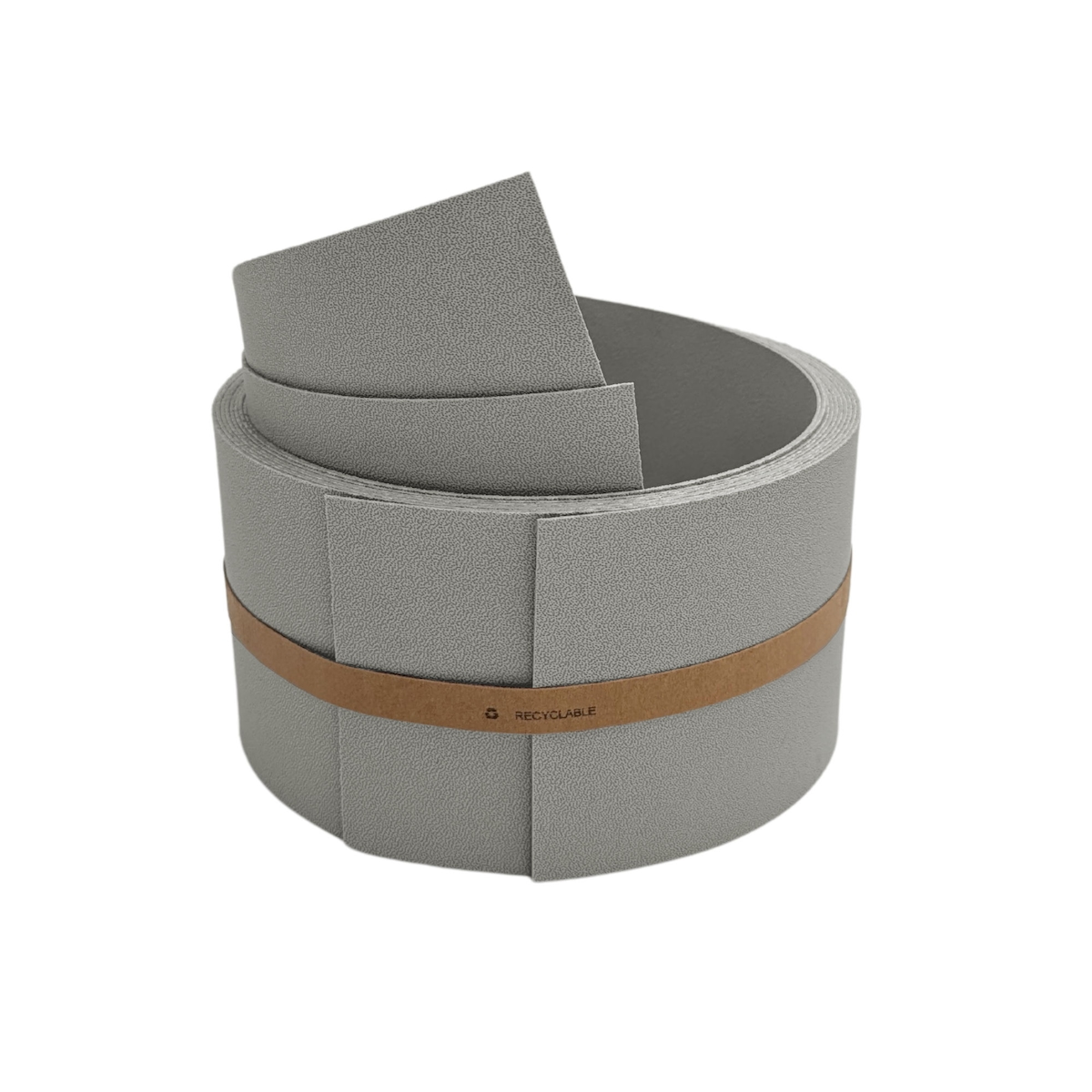 zaun|zu® Sichtschutz Premium Halbe Set Einzelstreifen Steingrau 2,55m Image