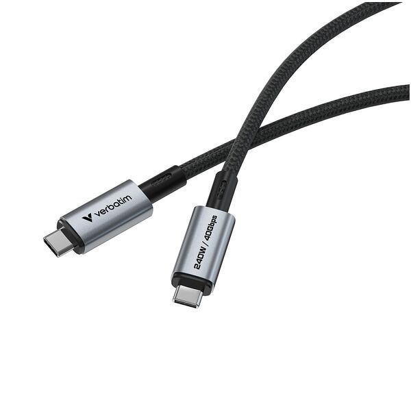 Verbatim Ladekabel Sync & Charge USB-C 240 W schwarz Image