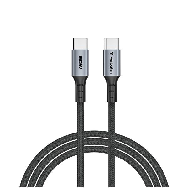 Verbatim Ladekabel Sync & Charge USB-C 60 W schwarz Image