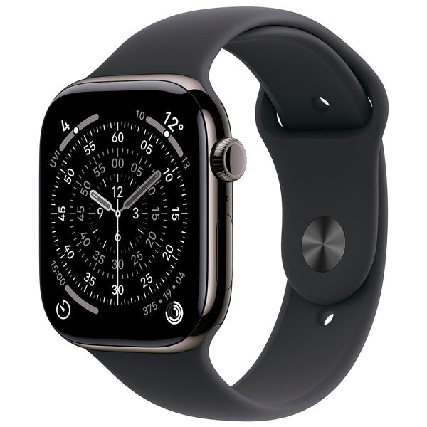 Apple Smartwatch Apple Watch Series 11 42 mm Titan (GPS+Cellular) Sportarmband S/M S/M 40 Image