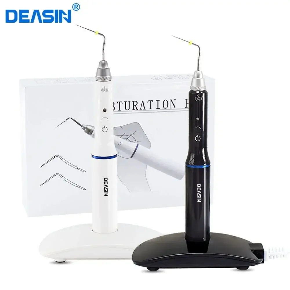 220V Deasin Dental Endo beheizter Stift schnur loses drahtloses Guttapercha-Obtu ration system mit 2 Tipps Zahnmedizin Zahnarzt Labor ausrüstung Image