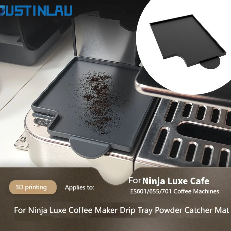 JUSTINLAU für Ninja ES601 ES655 ES701 Kaffeemühle Bohnenbehälter Luftgebläse Pulveraufnahmepad Restkaffee-Entferner Barista-Werkzeuge Image