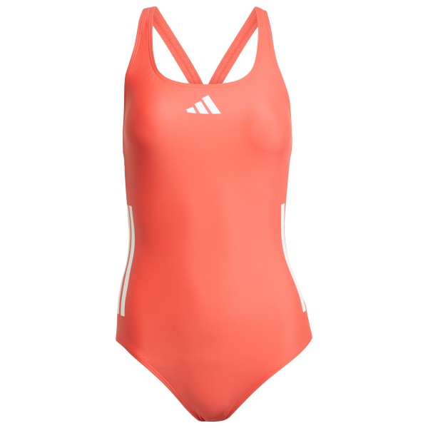 adidas - Women's 3 Stripes Bold Swimsuit - Badeanzug Gr 42 rot