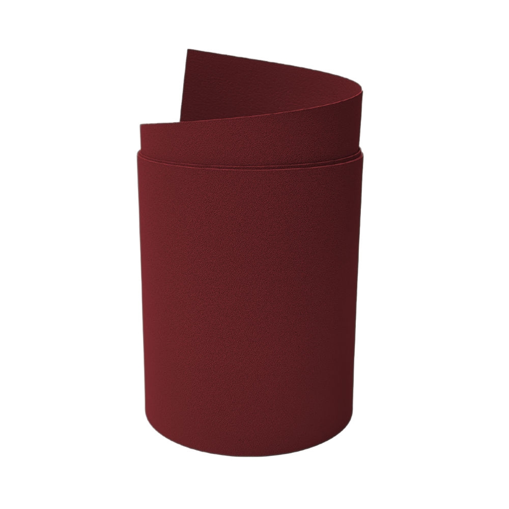 zaun|zu® Sichtschutz Premium Maxi für Doppelstabmatten 24cm hoch Bordeauxrot 2,05m Image