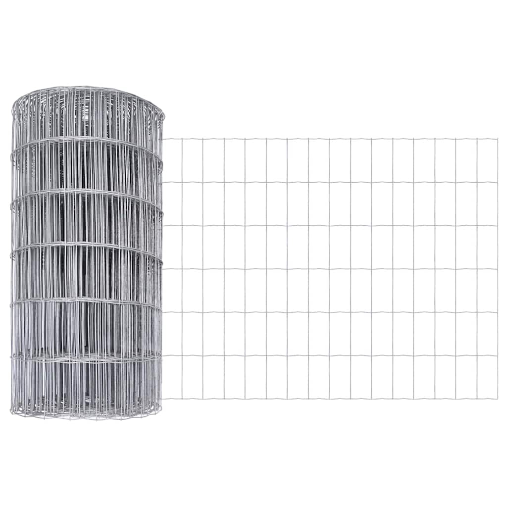 vidaXL Eurozaun 0,4 x 50 m PVC-beschichtetes Eisen Image