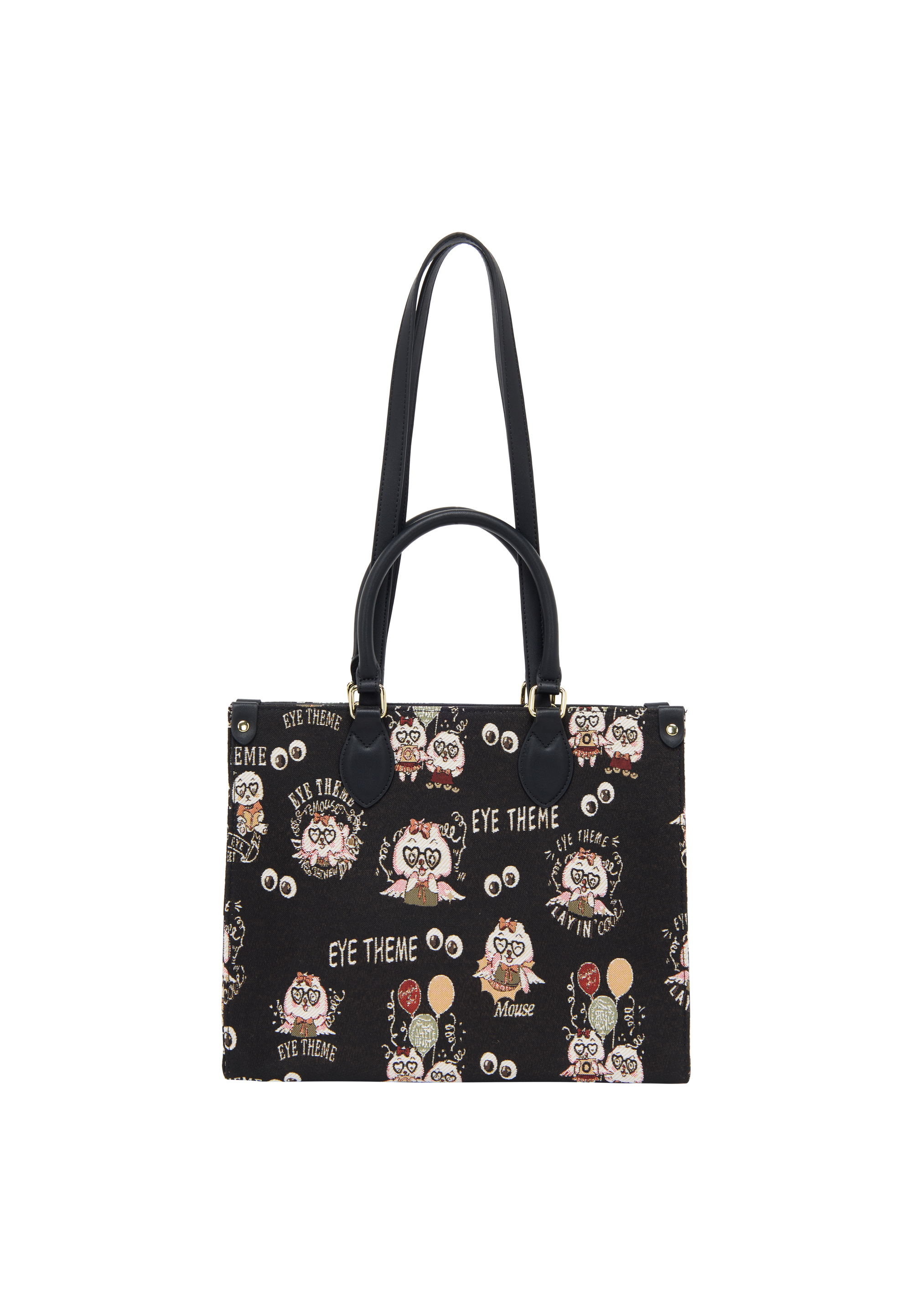 Mymo Umhängetasche Umhängetasche Frauen Schwarz Image