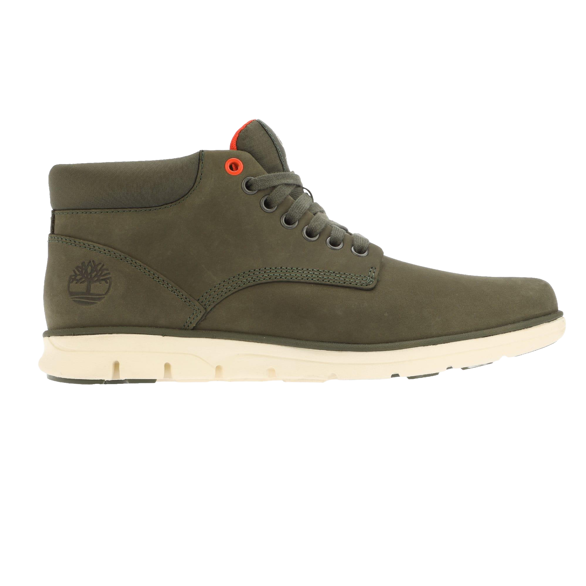 Timberland - "Bradstreet" Sneaker für Herren, Leder, Knöchelhoch (Grün)