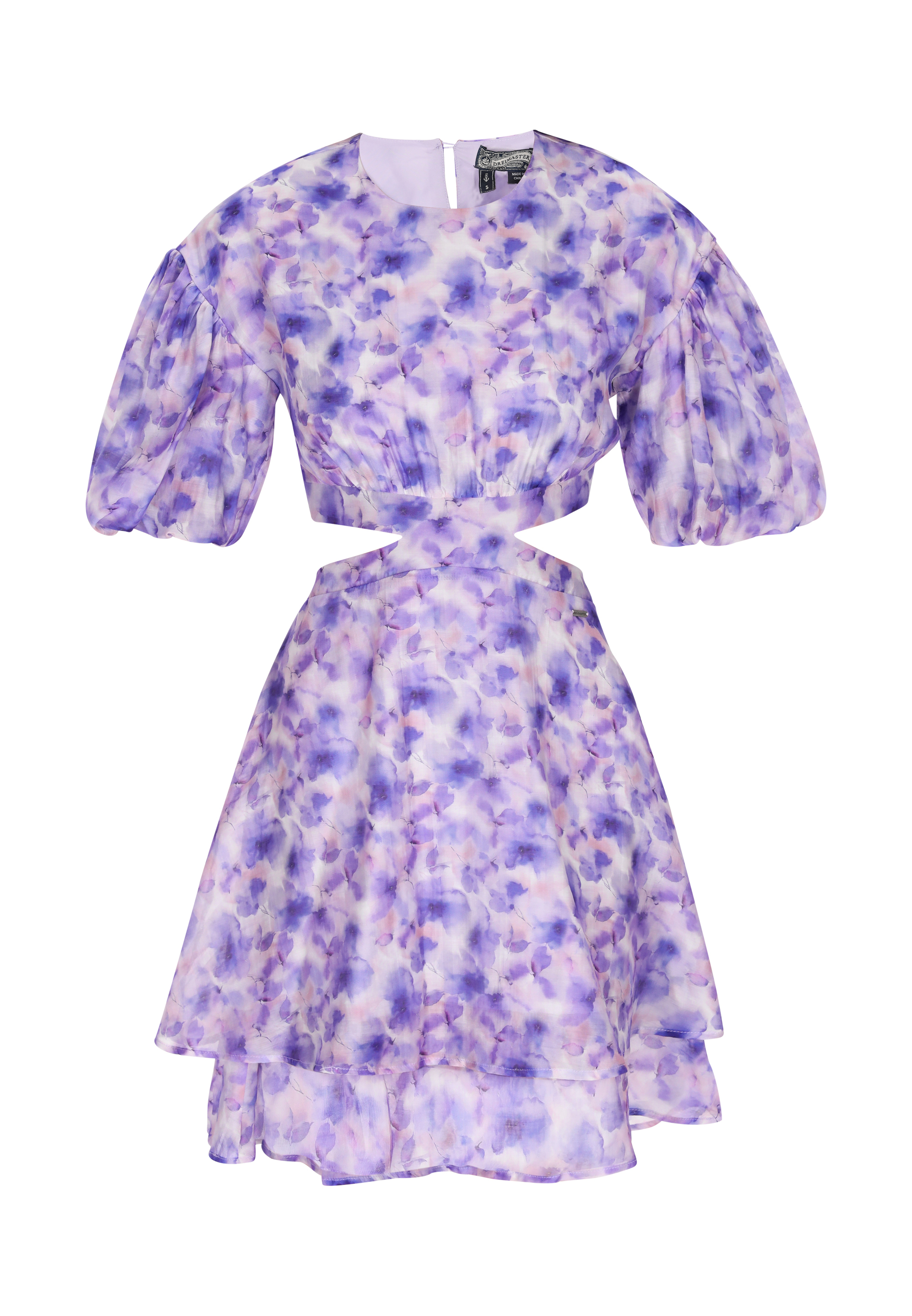 Dreimaster Kleid Frauen lila S