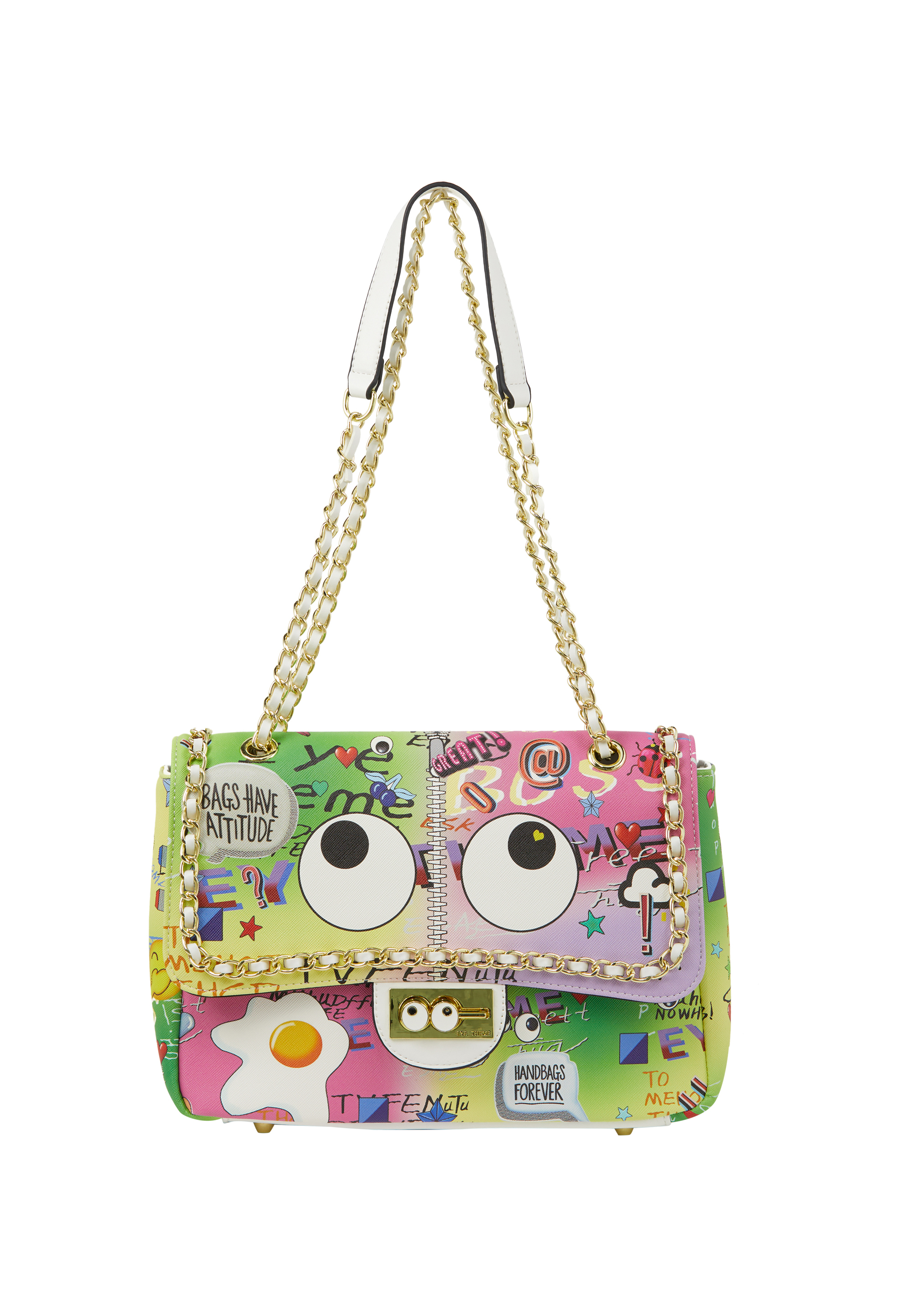 Mymo Schulranzen Schulranzen Frauen grün mehrfarbig Image