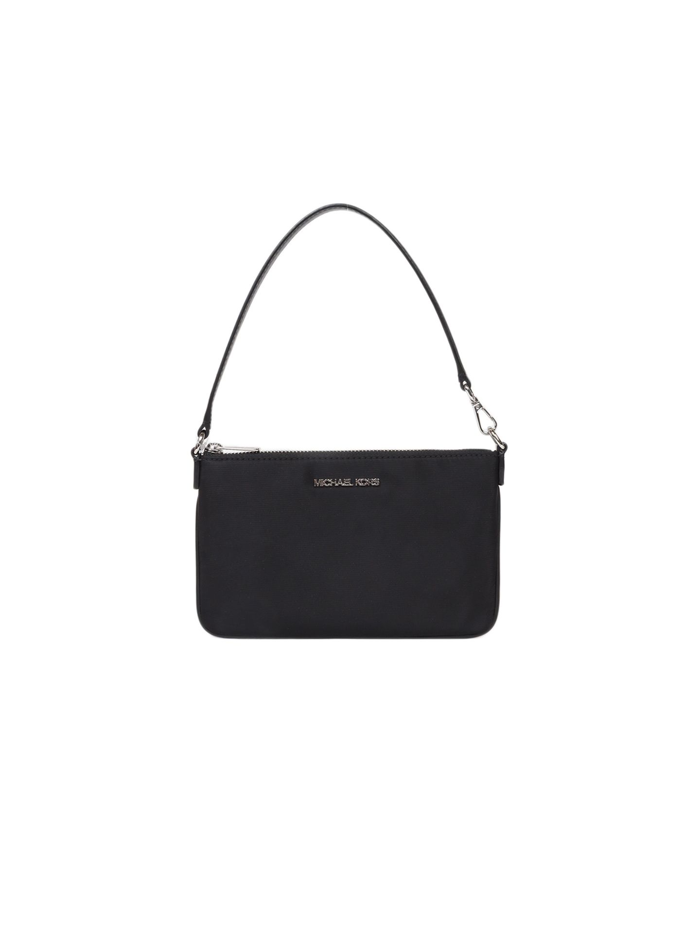 Michael Kors Jet Set Travel Kleine Convertible Pouch Handgelenkstasche Schwarz