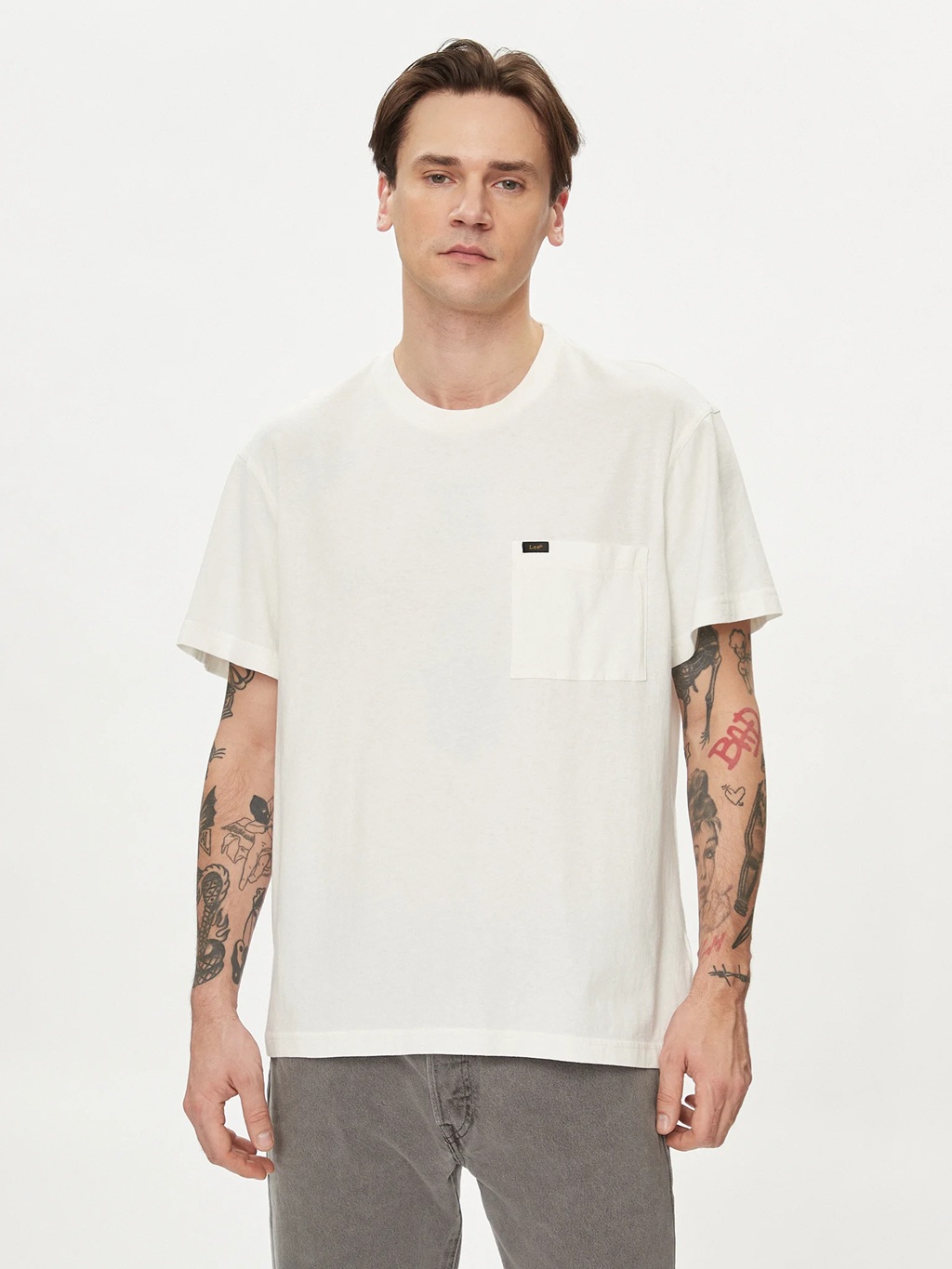 Lee - RELAXED POCKET TEE ECRU Image