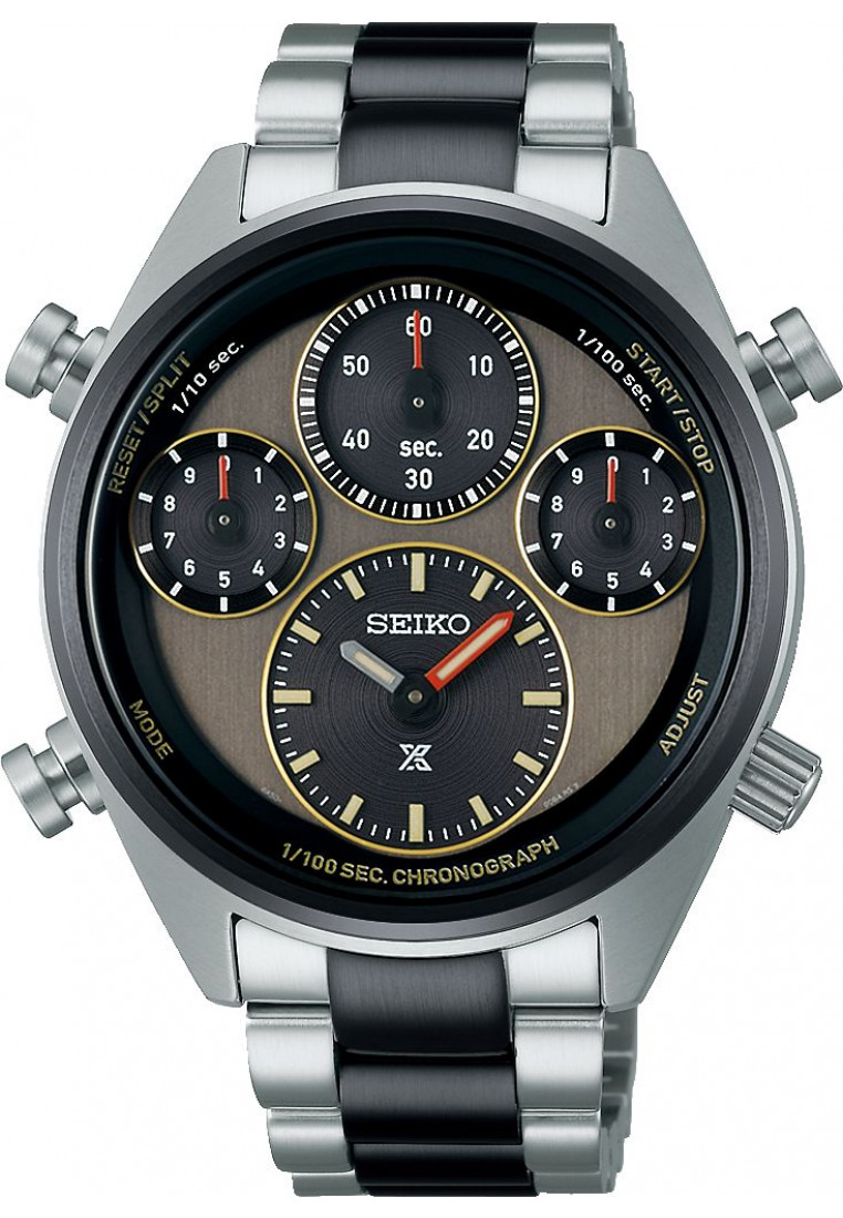 Seiko SFJ005P1 Mens Prospex Speedtimer Watch - Silver - One Size | Seiko Sale | Discount Designer Brands