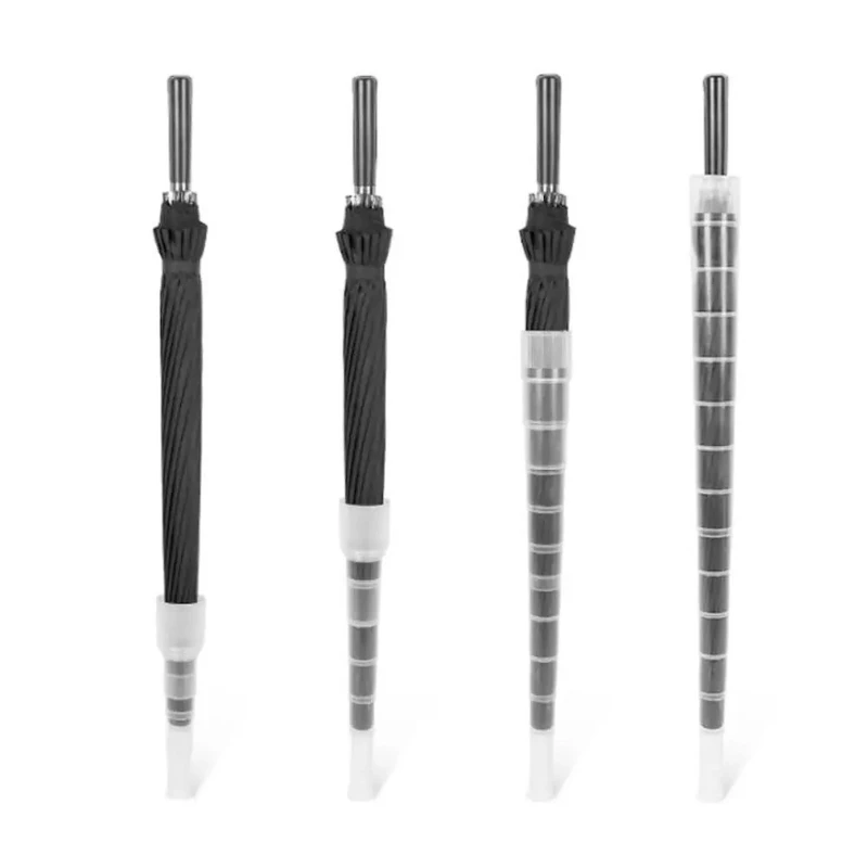 70 cm/80 cm Kunststoff Nicht tropfenden Auto Versenkbare Abdeckung Regenschirm Wasserdichte Abdeckung Hause Hülse Halter Tropf-proof Regenschirm Transparent Image