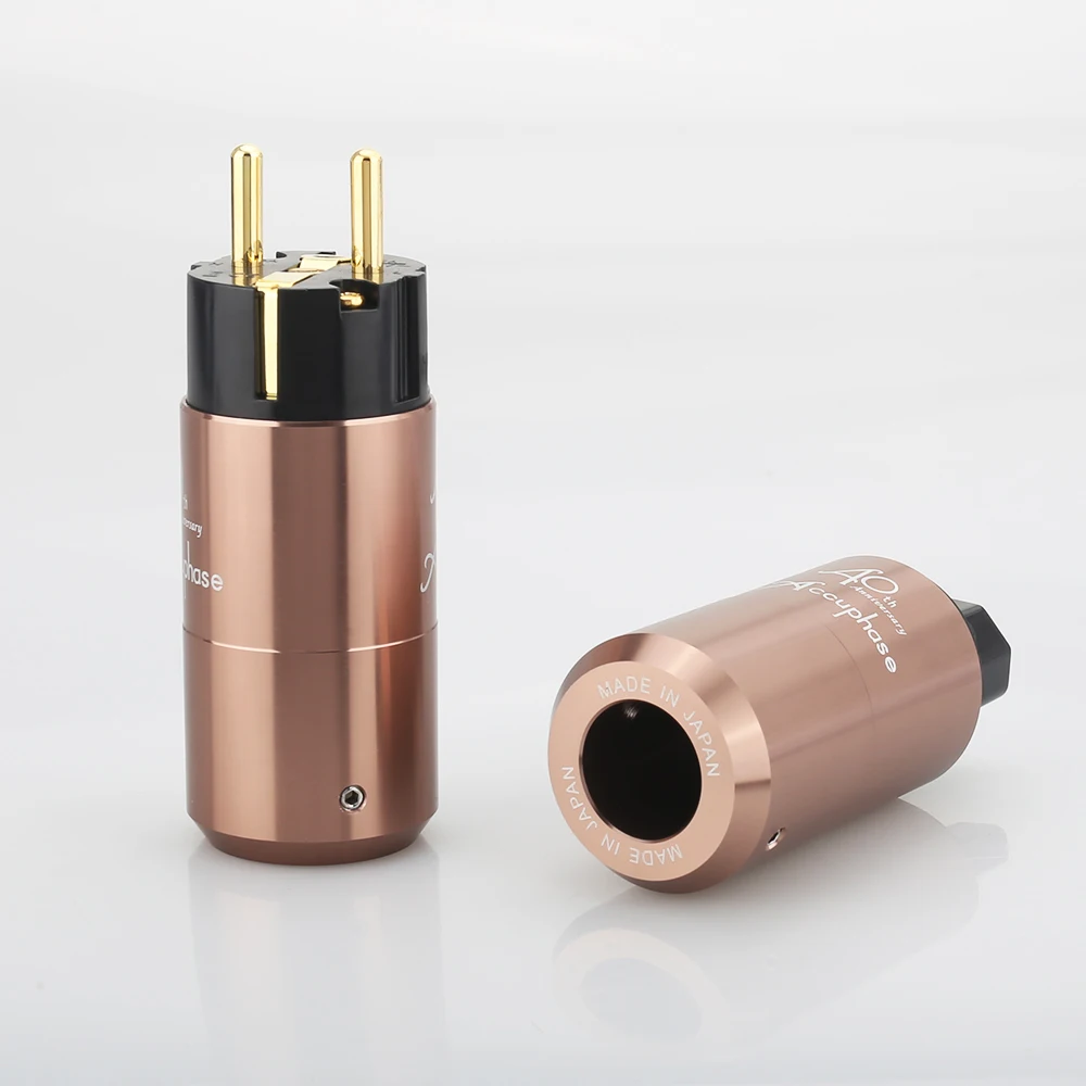 Hohe Qualität EU Schuko Power stecker, verstärker DVD player audio AC power cord power kabel stecker stecker Versorgung stecker jack Image