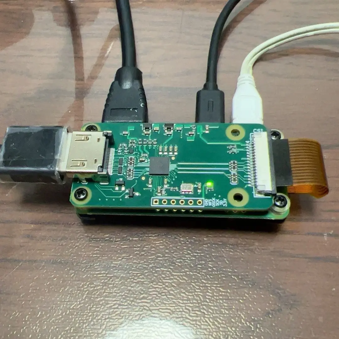 Komplettes PikVM IP-KVM Open Source Kit: Raspberry Pi Zero 2W + HDMI CSI Bridge (BMC für Remote-Server-Management) Image