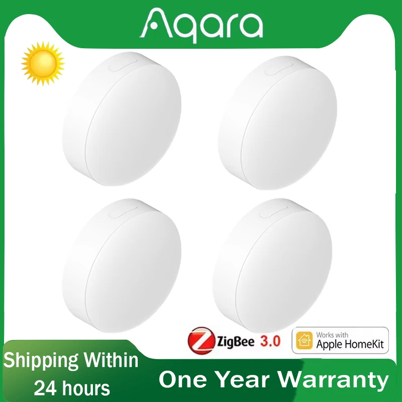 Neuer Aqara Lichtsensor T1 Zigbee 3.0 Helligkeitssensor Smart Home Lichtdetektor Magnetische APP-Steuerung von Aqara Home Homekit