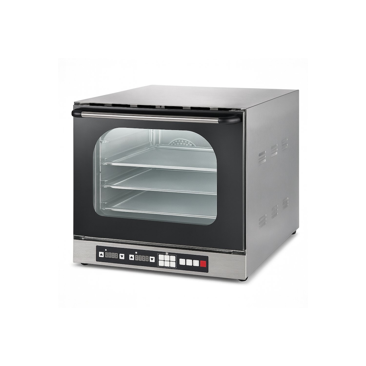 Ristoattrezzature Elektrobackofen 4 Pfannen 43,5x31 cm Umluft mit digitaler Steuerung 2,2 Kw Image