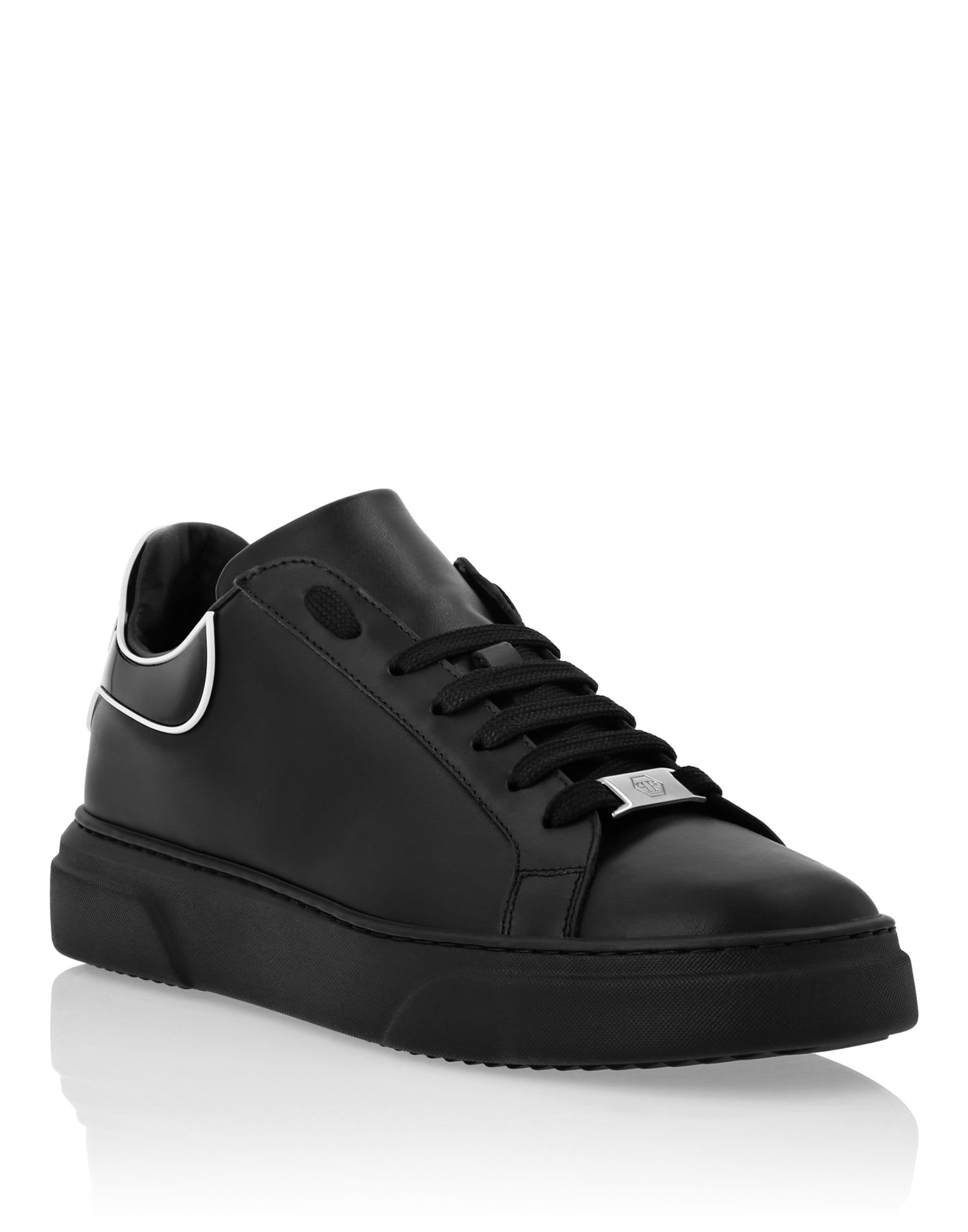 Sneaker PHILIPP PLEIN "Big Bang", Damen, Gr. 36, Normalschaft, 0202, schwarz, schwarz, Schuhe Sneaker