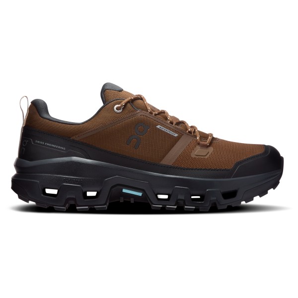 On - Cloudrock Low WP - Wanderschuhe 41 | EU 41 schwarz/braun
