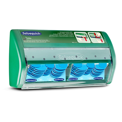 20 `Cederroth` Salvequick, Pflasterspender Detectable 11,4 cm x 22,6 cm x 5,4 cm blau Image