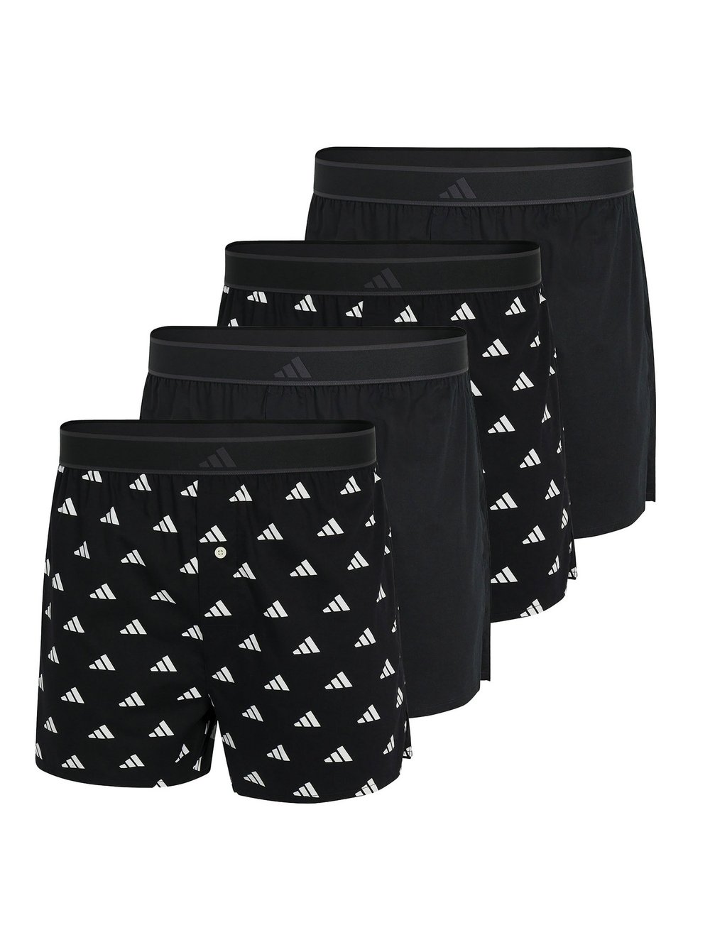 adidas Originals Web-Boxershorts 4er Pack Herren mehrfarbig, M Image