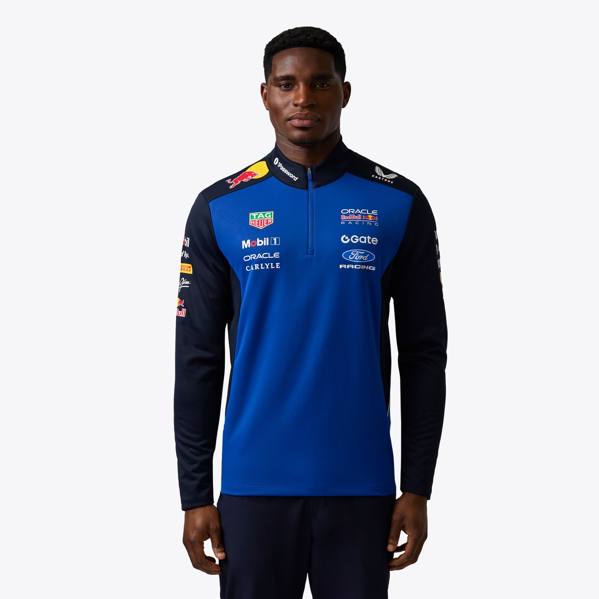 Couche intermédiaire Oracle Red Bull Racing 2026 Team 1/4 Zip - Unisexe - unisexe Taille: XL