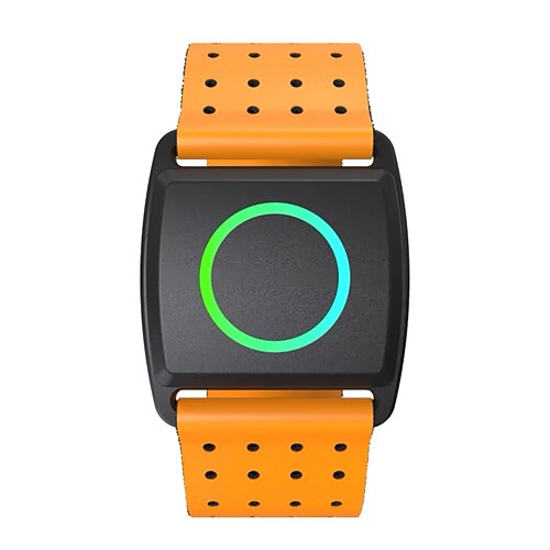 Intelligenter optischer Herzfrequenzmesser mit fünffarbiger LED-Herzfrequenzzonenanzeige, BLE, ANT, dreifach wasserdicht (ATM) Image