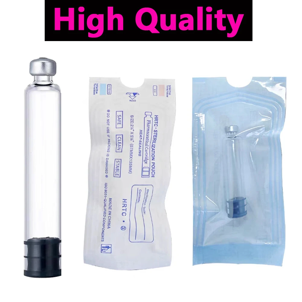 10/20 Stück leere 3-ml-Kartuschen, Einzelverpackung, Kassettenflasche für Ästhetik, Einwegartikel Image