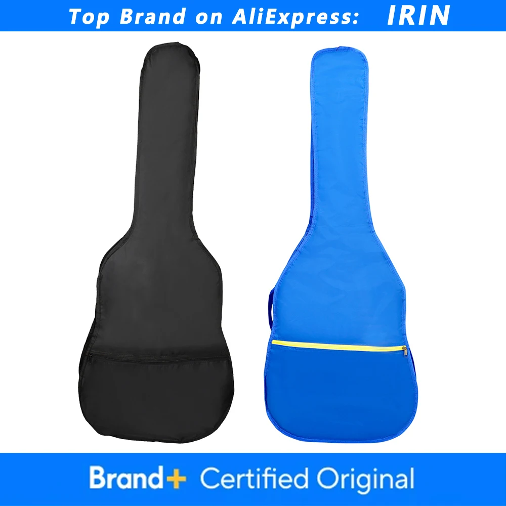 IRIN Tragbare 38/41 Zoll Gitarren-Tragetasche, klassische Akustikgitarre, weiche Tasche, Schultergurt, Rucksack, Gitarrenteile und Zubehör Image