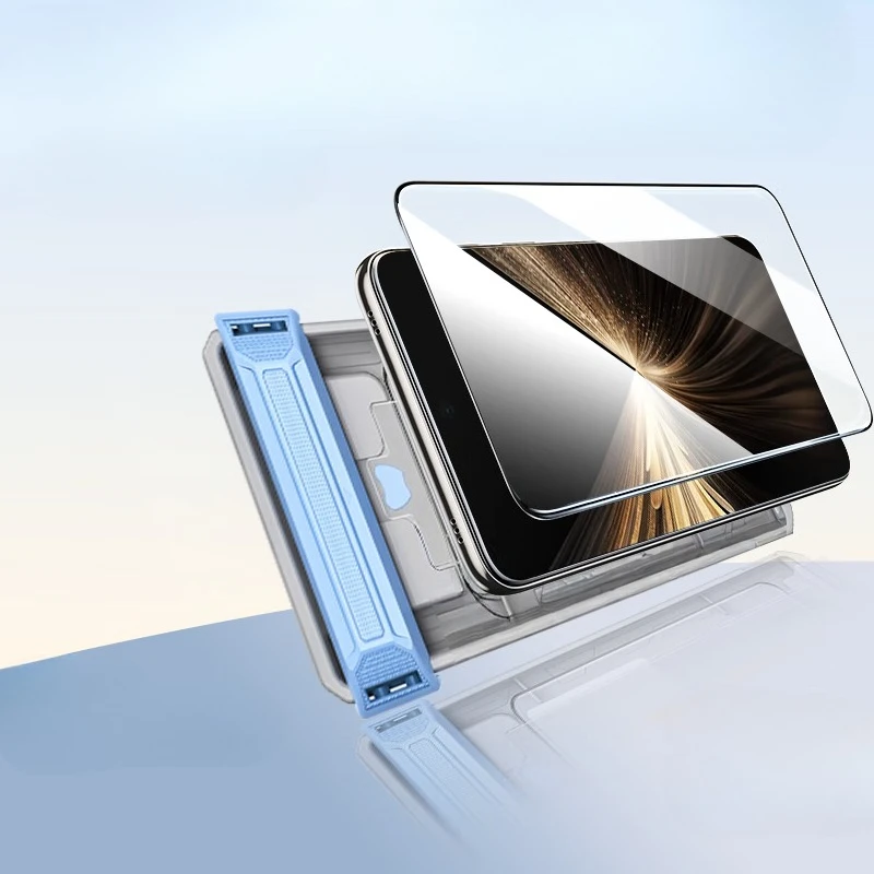 3D Vollkleber Gehärtetes Glas Für Honor Magic V5 V3 V2 MagicV3 HD Displayschutzfolien Staubfrei Premium Film Einfache Installation Image