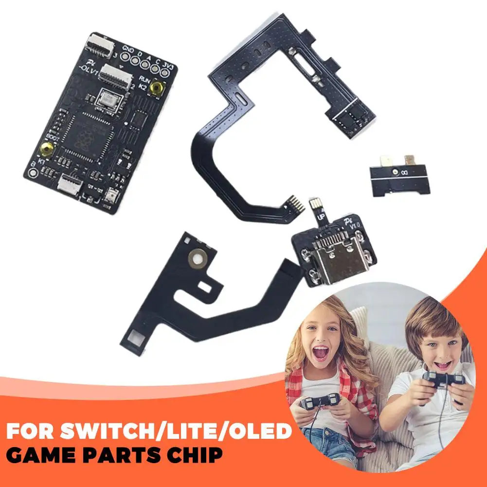 Raspberry Pi2040 Plus CPU-Kabel für Switch Lite OLED Spielkonsole Chip Ersatzteile Netzkabel Reparaturzubehör Image