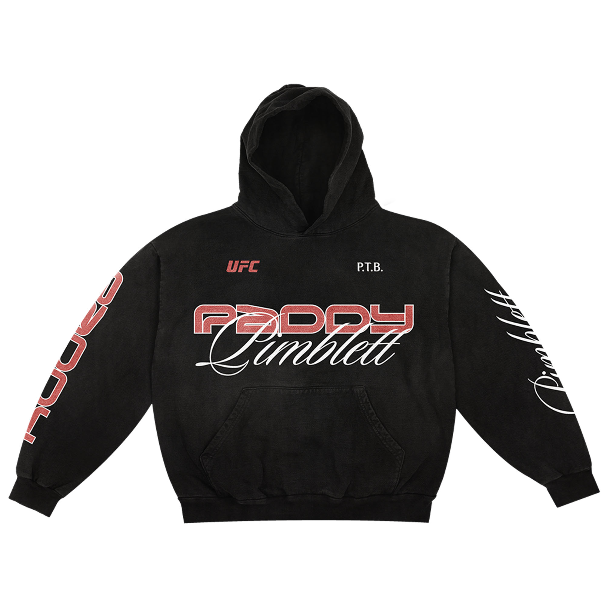 UFC Paddy Pimblett UFC 324 World Tour Hoodie – Schwarz – Herren Image