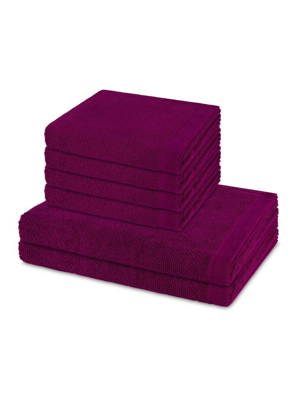 Möve Handtuchset 6-teilig Damen lila, ONE SIZE Image