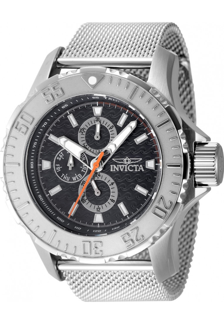 Invicta IN-48010 Mens Vintage Watch - Silver - One Size | Invicta Sale | Discount Designer Brands