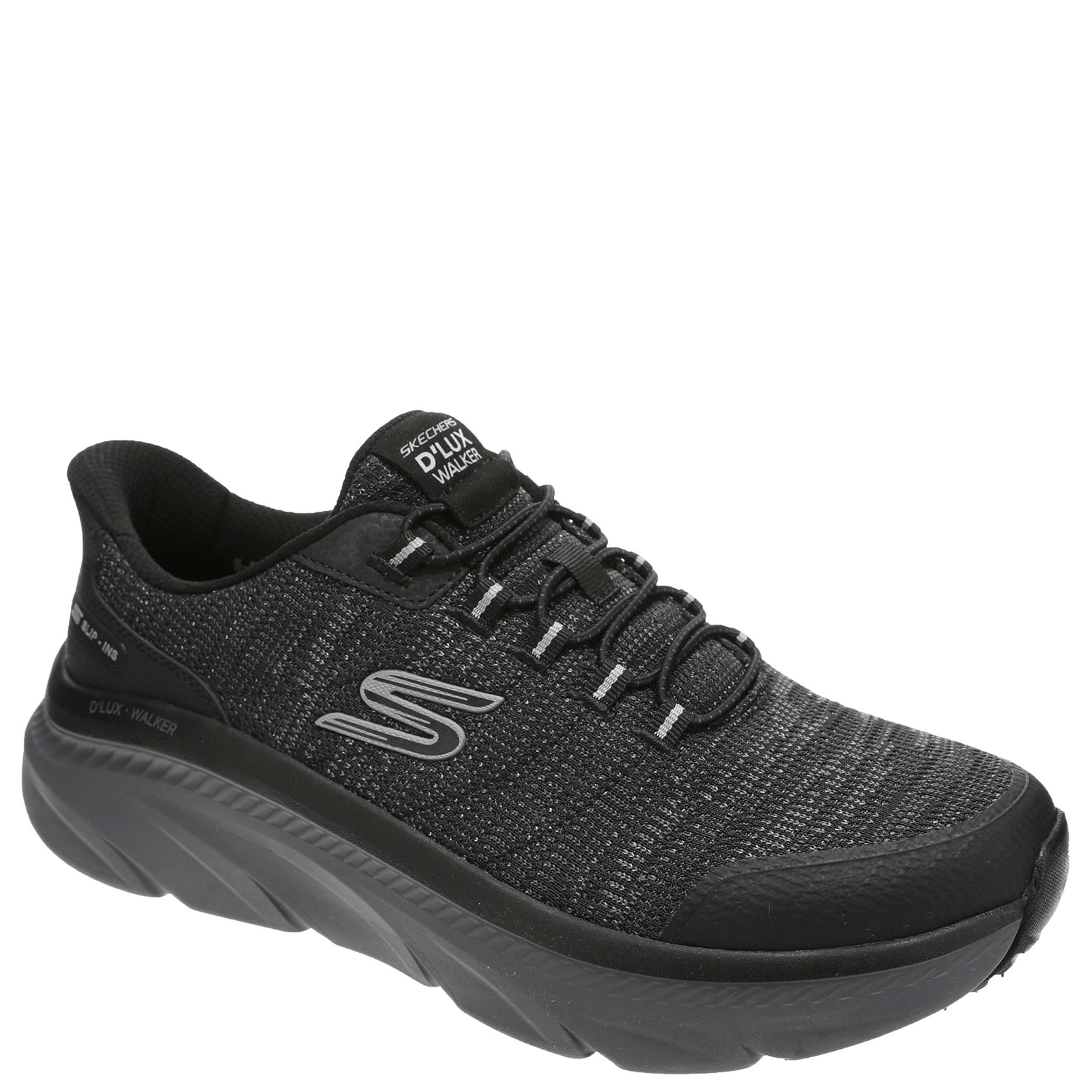 Skechers Sport D'Lux Walker-233244 - Mens 12 Black Sneaker EW