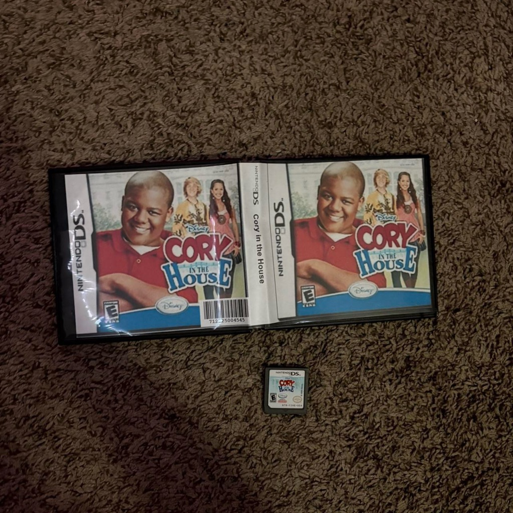 Disney Video Games & Consoles | Cory In The House (Nintendo Ds, 2008) Cartridge Only With Homemade Case | Color: Blue/White | Size: Os
