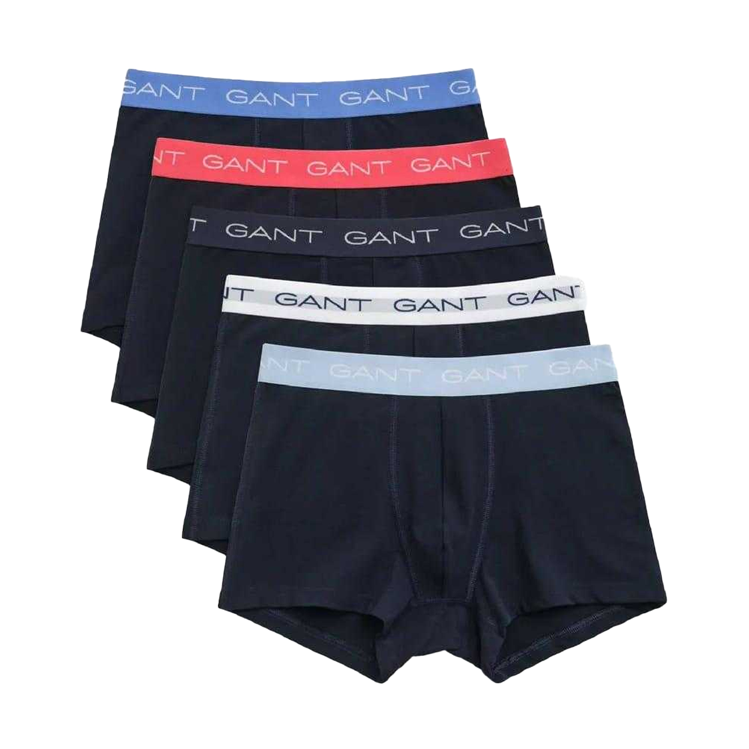 Gant - Boxershorts für Herren (5er-Pack) (Blau) Image