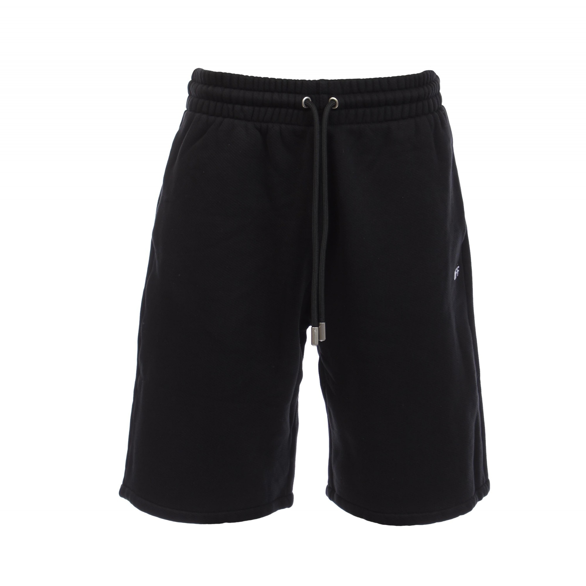 Off White - "Scribble" Sweat-Shorts für Herren (Schwarz) Image