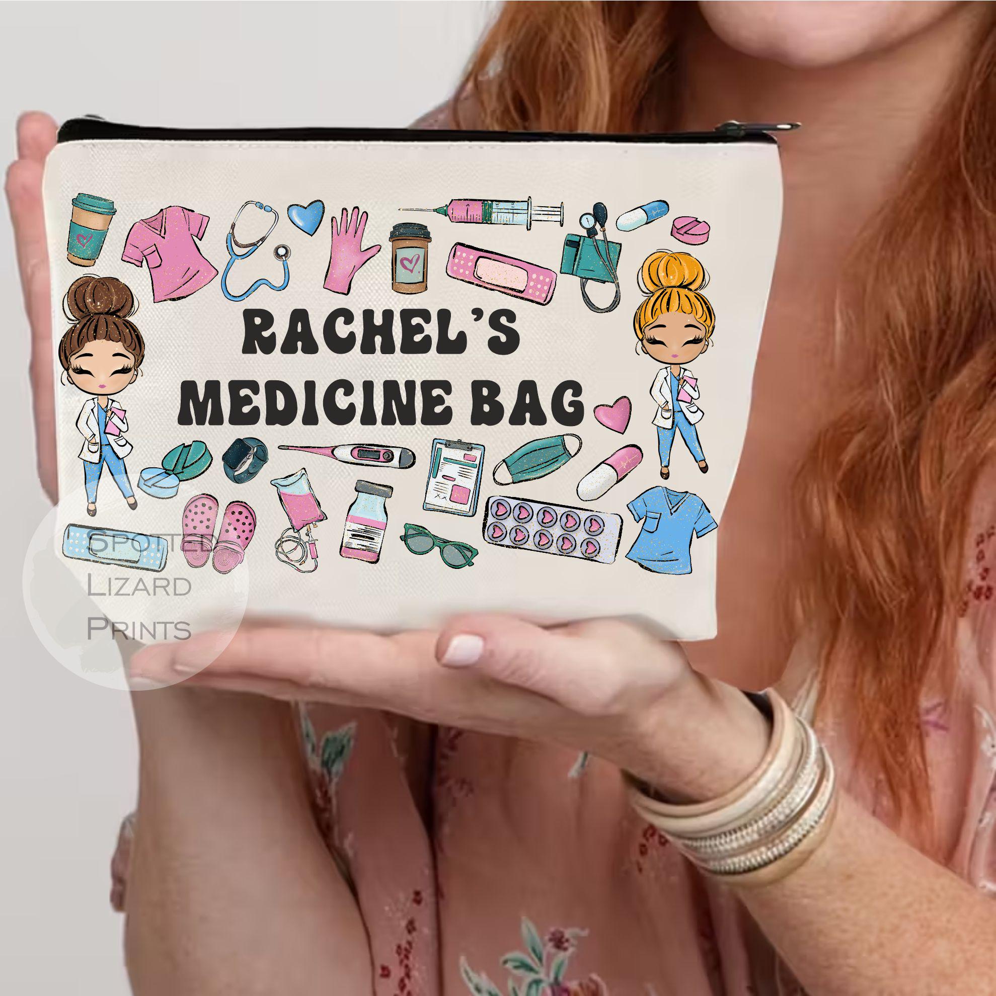 "Borsa di pronto soccorso, organizer per medicinali \"Ouch Pouch\", custodia per kit di pronto soccorso da viaggio, kit di pronto soccorso per auto, bors"