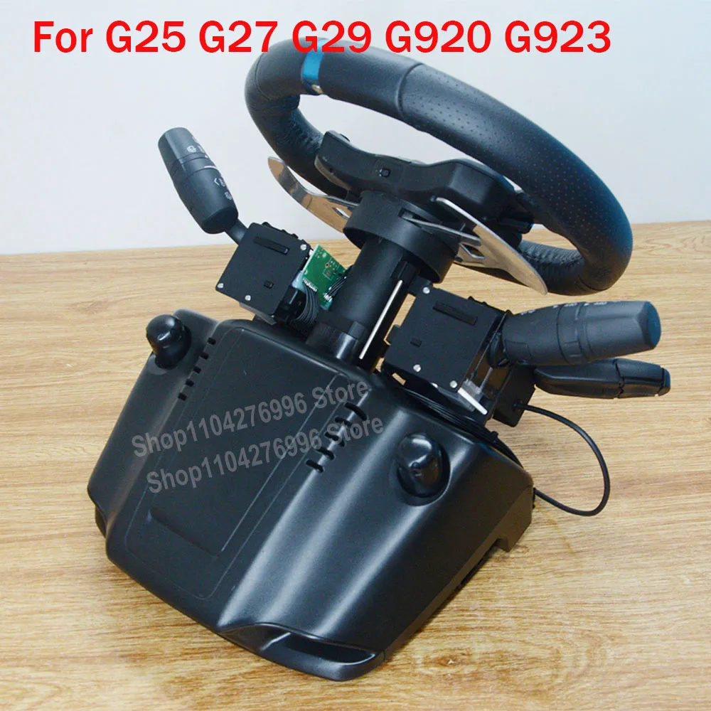 Racing Simulator Lenkrad Blinker Wischer Automatische Rebound Off Cruise Zündung Schalter Für Logitech G25 G29 G27 G920 Image