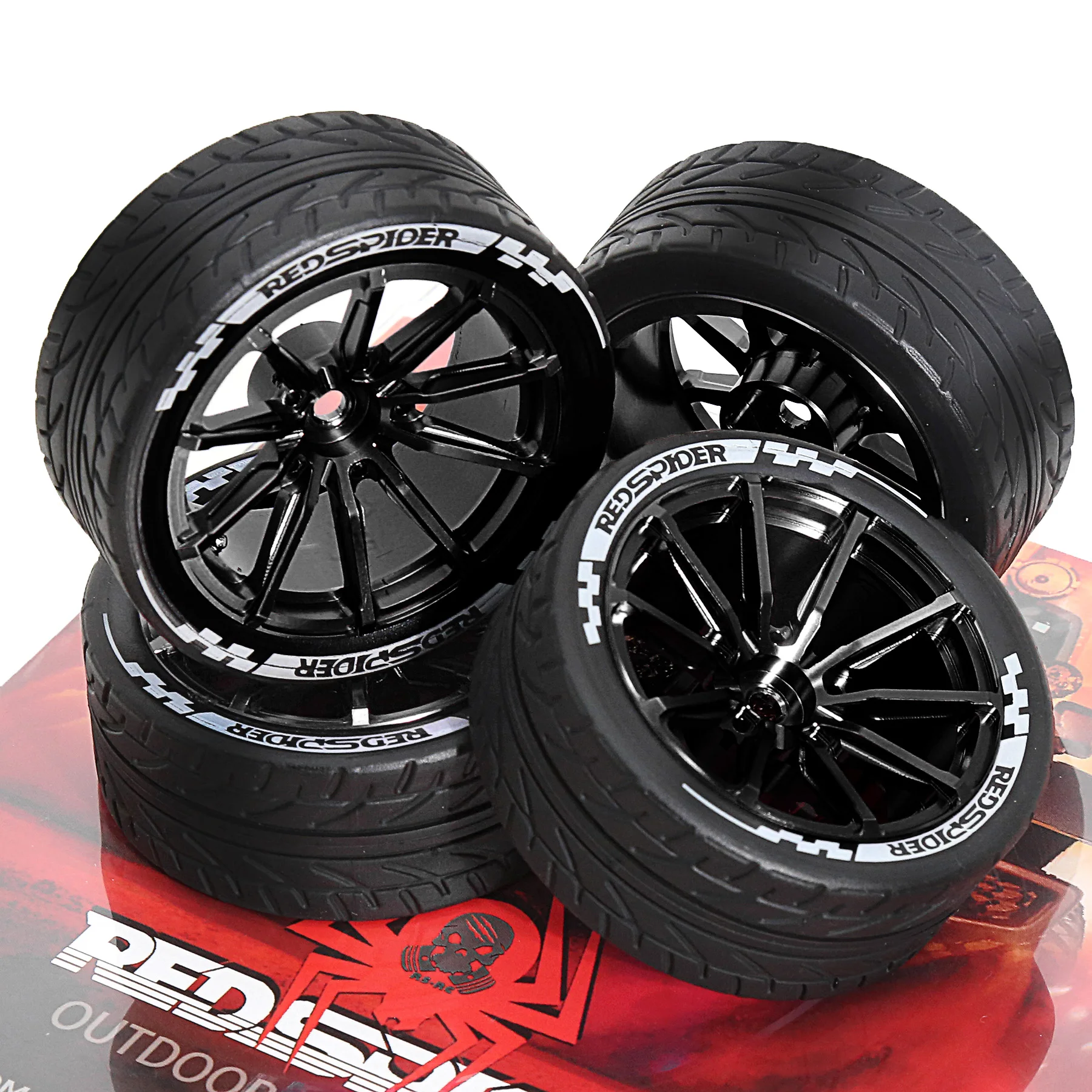 1/10 Metall RC On-Road-Radreifen 2,55