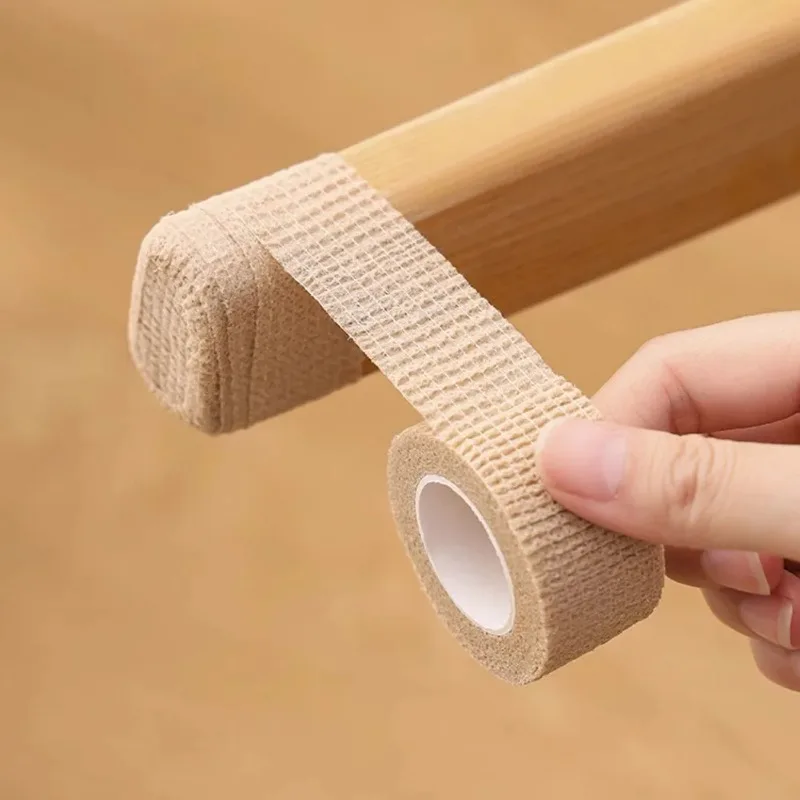 Anti-Silent Fuß Pads Boden Schutz Abdeckungen Für Tische Stühle Anti Slip Möbel Pad Multifunktionale Band Schutzhülle Image