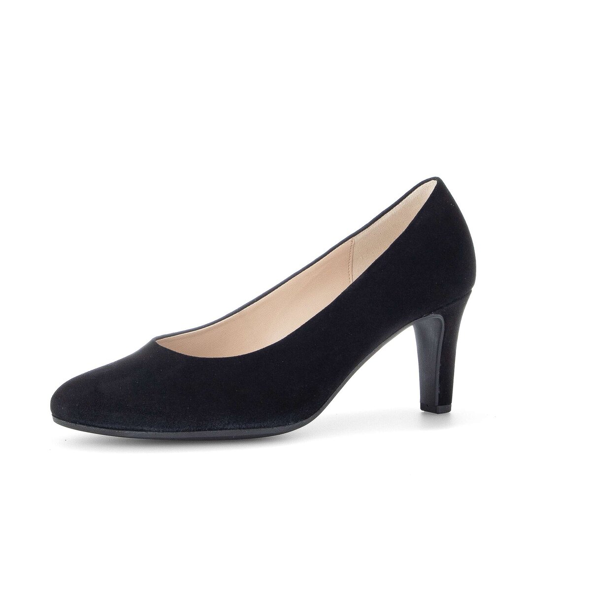 Pumps GABOR "Eleganter Pumps Rauleder", Damen, Gr. 36, schwarz, Schuhe Pumps
