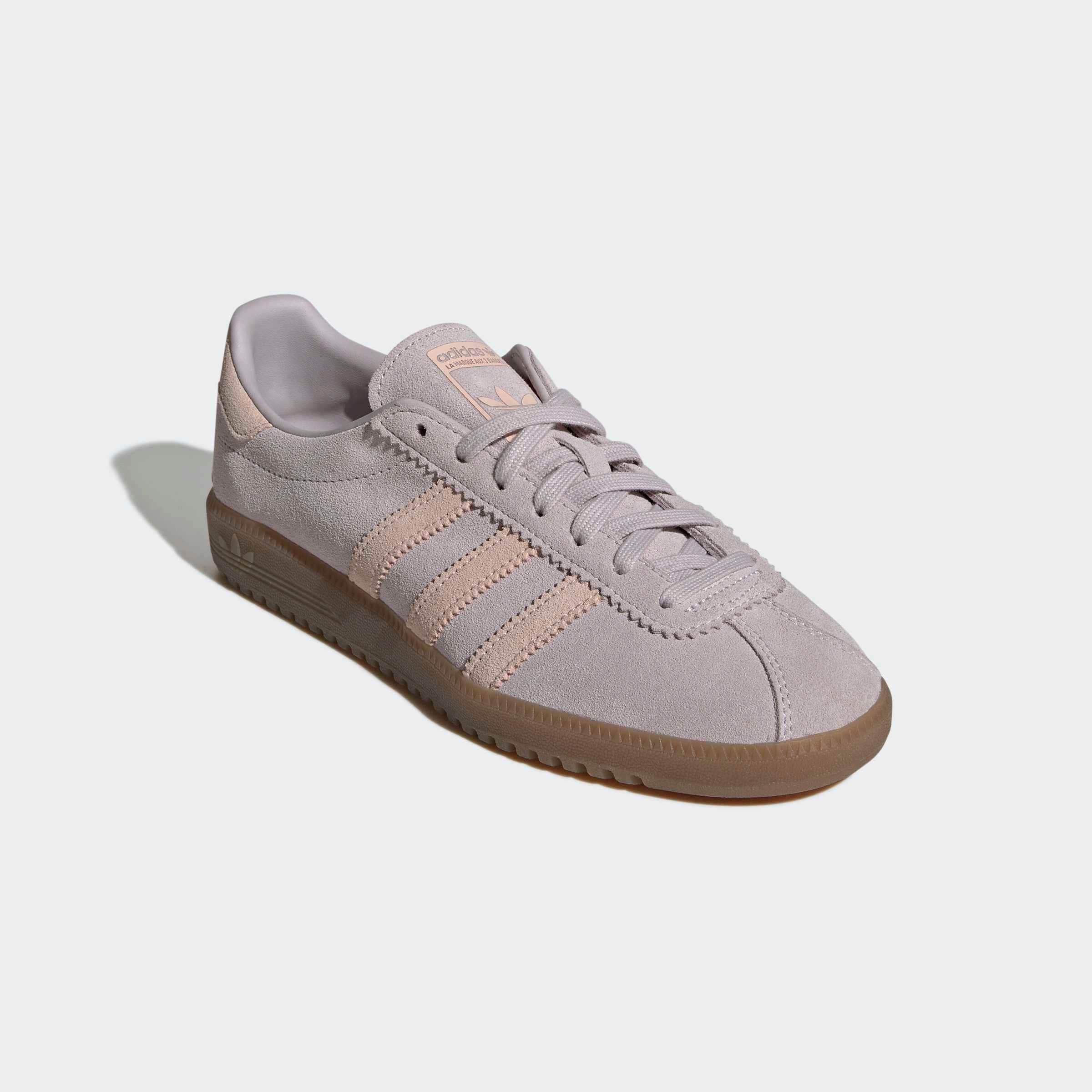 Sneaker ADIDAS ORIGINALS "ADIDAS BRMD", Damen, Gr. 40, ice lila, blush pink, gum5, Leder, Schuhe Sneaker