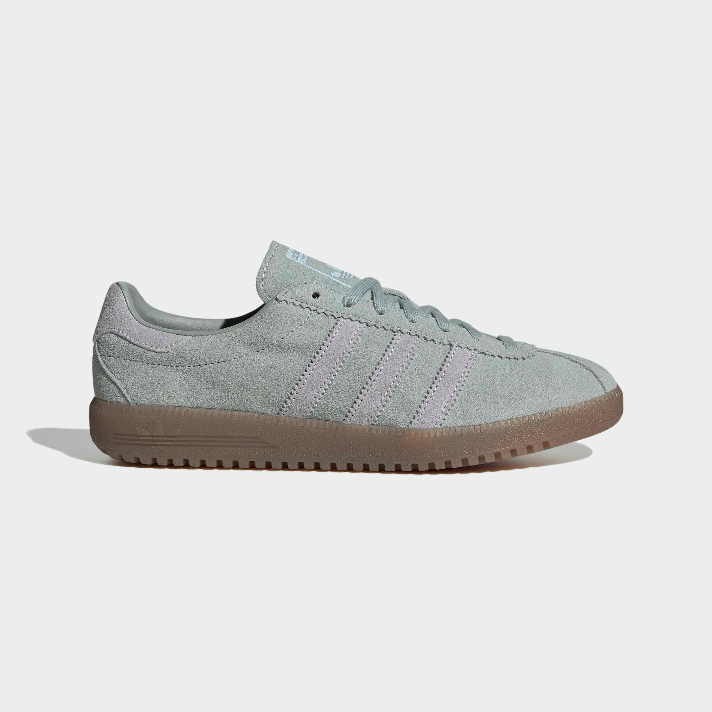 Sneaker ADIDAS ORIGINALS "ADIDAS BRMD", Damen, Gr. 36, wonder sage, crystal sky, gum5, Leder, Schuhe Sneaker