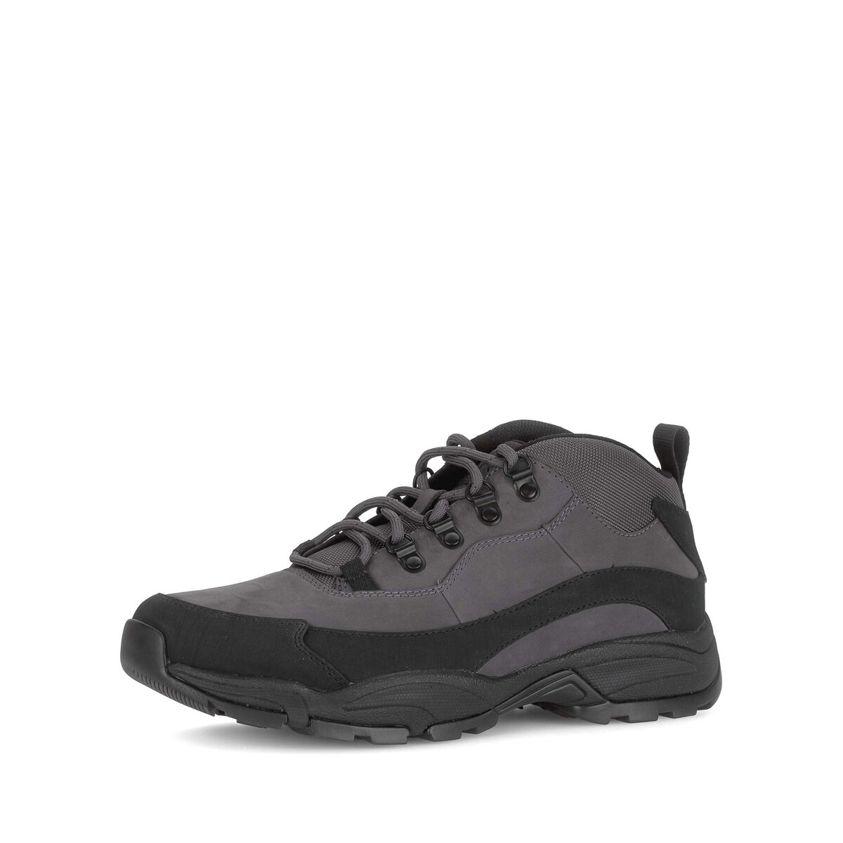 Sneaker GABOR "Gabor Sneaker low Rauleder", Damen, Gr. 47, grau, Schuhe Sneaker