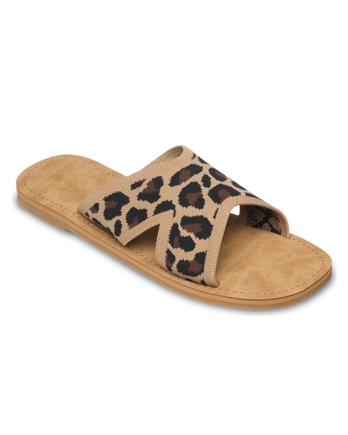 Sandale ROXY "Andreya Leo", Damen, Gr. 8,5(39), leopard print, Obermaterial:Obermaterial: 100% Polyester, Futter: 100% Polyester, Laufsohle: 100% TPR;, Schuhe Sandale