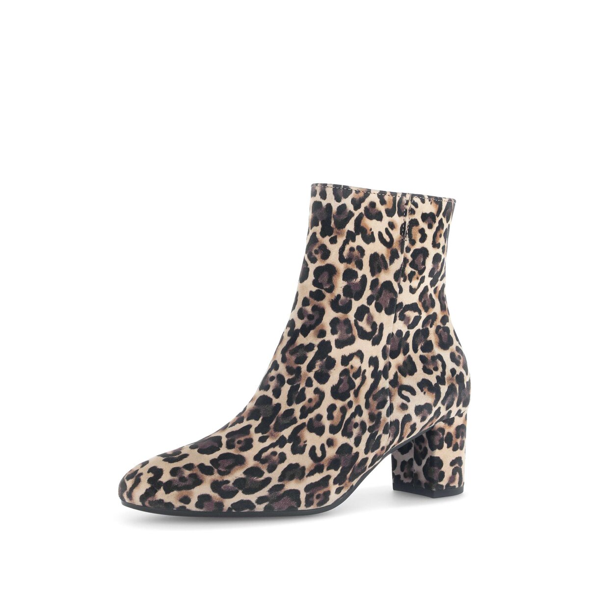 Stiefelette GABOR "Elegante Stiefelette Rauleder", Damen, Gr. 35,5, braun, Schuhe Stiefelette